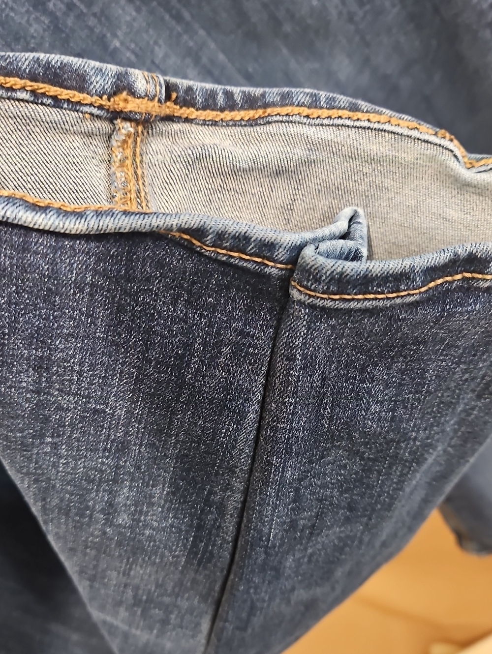 2 PAIRS - Sonoma Blue Denim Jeans with Contrast Stitching And American Eagle - Picture 11 of 14